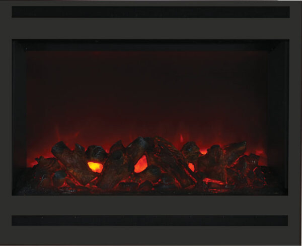 Amantii zecl-31-3228-stl-sqr-zero-clearance-electric-fireplace