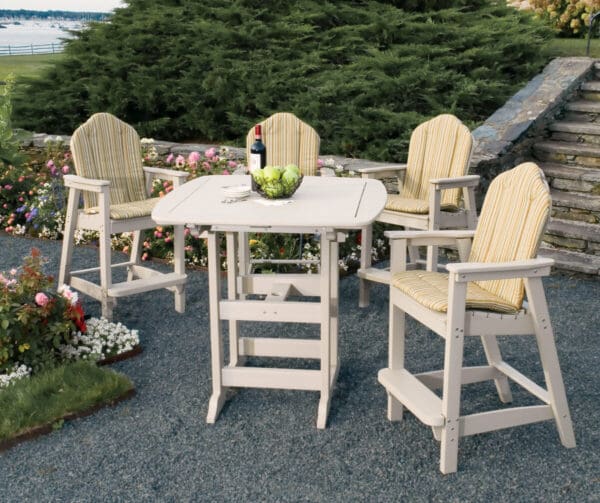 Seaside Casual - Adirondack Shellback Bar Chair - Image 3